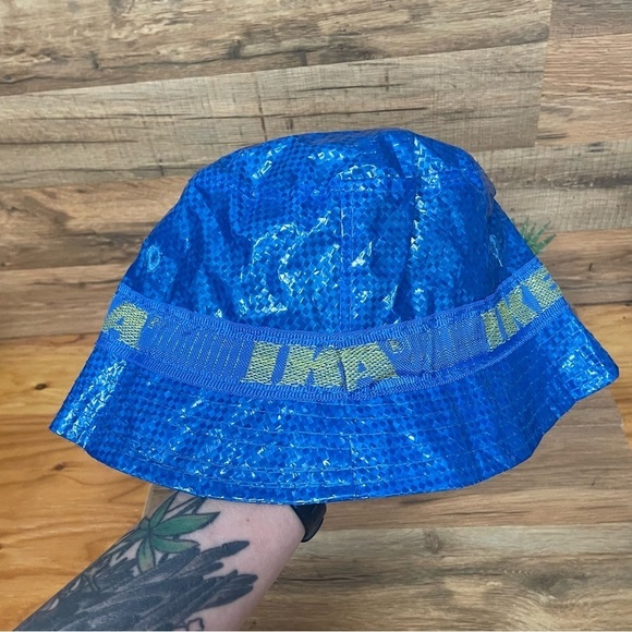 IKEA Limited Edition KNORVA Bucket Hat Blue one size - Picture 2 of 6